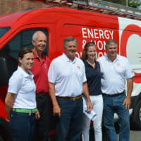 <p>Members of the Gault family celebrate the company&#x27;s rebranding. Left to right: Megan Donaher, Bill Gault, Sam Gault, Meredith Donaher and Jim Donaher</p>