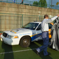 <p>Unveiling the new vehicle</p>