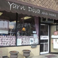 <p>The facade of Yarn Diva on Hillsdale Avenue in Hillsdale.</p>