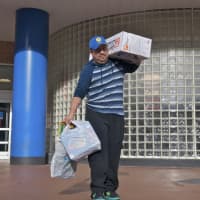 <p>Shoppers were out in force looking for Black Friday deals.</p>