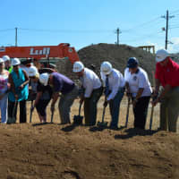 <p>Groundbreaking on the future home of James Madison Elementary School in Garfield</p>