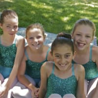 <p>Members of the Darien Academy of Dance wait to perform at Sunday&#x27;s Ice Cream Social.</p>