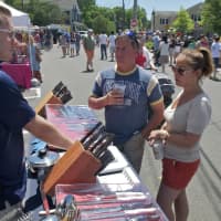 <p>Attendees check out the vendors at the 14th annual Georgetown Day Festival Sunday, with vendors and visitors jamming Main Street for a day of entertainment, food and fun.</p>