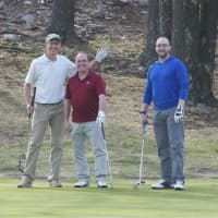 <p>Area residents hit the links at Norwalk&#x27;s Oak Hill Golf Course to enjoy the spring weather.</p>