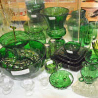 <p>A vision in green: the Depression Glass Show in Allendale Nov. 18-19 features many colorful finds from eras gone by.</p>