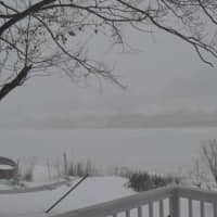 <p>It&#x27;s a snowy day in the neighborhood in Bridgeport.</p>