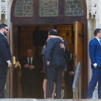 <p>Family and friends mourned the loss of Robby Schartner - a Manhattanville College lacrosse player who was struck and killed by an allegedly drunk driver - Wednesday morning at a funeral mass at the Church of the Resurrection in Rye.</p>