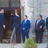 <p>Family and friends mourned the loss of Robby Schartner - a Manhattanville College lacrosse player who was struck and killed by an allegedly drunk driver Oct. 12 at a funeral mass at the Church of the Resurrection in Rye.</p>