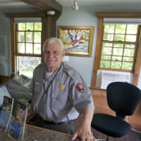 <p>Alan Coriaty works at the front desk at the Visitor&#x27;s Center.</p>