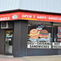 <p>Bakin&#x27; Bagels on South Washington Avenue in Bergenfield.</p>