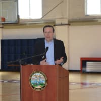 <p>U.S. Sen. Chris Murphy encouraged residents to speak out against proposed federal budget cuts to the Community Development Block Grant and HOMES programs Tuesday.</p>