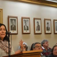<p>A Ramsey resident voices her concerns over safety issues.</p>