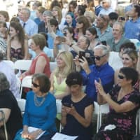 <p>Fairfield Warde High School holds its 12th Commencement Ceremony, with graduates, family and friends packing the outdoor courtyard on a sunny and warm Thursday evening at the school.</p>