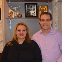 <p>Sophia and Peter Katsihtis of Waldwick own Lakeside Diner in Ringwood.</p>