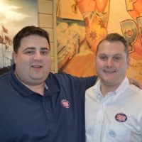 <p>Matt Catania and Chris Rigassio each own numerous Jersey Mike&#x27;s Subs franchises.</p>