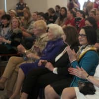 <p>A crowd turns out for &quot;Women Can Have It All,&quot; hosted by Linda McMahon and featuring former Secretary of Labor Elaine Chao.</p>