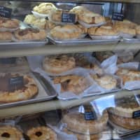 <p>Pies are on display at Shannon&#x27;s Eyes On The Pies in West Milford.</p>