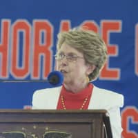<p>Horace Greeley High School celebrated the Class of 2016 Sunday afternoon with a commencement ceremony outside under a huge tent at the school&#x27;s Chappaqua campus.</p>