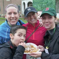 <p>Runners find plenty of food at various gourmet trucks and food stands at the race.</p>