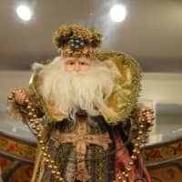 <p>An heirloom Santa at the Classic Creations Boutique at The Hermitage in Ho-Ho-Kus.</p>