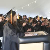 <p>Croton-Harmon High School toasted the Class of 2016 at an outdoor commencement ceremony under a large tent on the school&#x27;s athletic field Wednesday evening.</p>