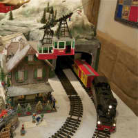 <p>One of the winter landscapes at the Great Holiday Train Exhibit.</p>