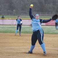 <p>Ursuline pitcher Val Cucci took the loss Wednesday at North Rockland.</p>