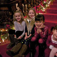 <p>A group of children visit the Lockwood-Mathews Mansion Museum in Norwalk on Sunday.</p>