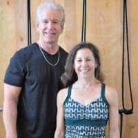 <p>Russell Jones and Jane DoCampo at My Back and Body Clinic in Woodcliff Lake.</p>