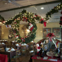 <p>Some of the Christmas decorations at Mario&#x27;s.</p>