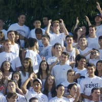 <p>Harrison fans created a sea of white at Friday&#x27;s season opener.</p>