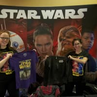 <p>Star Wars apparel is available for purchase at many area theaters.</p>