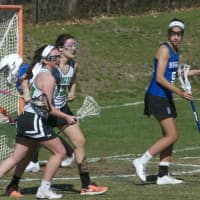 <p>The Bronxville High girls lacrosse team hit the road Thursday to take on Irvington in a game played at Dows Lane Elementary School.</p>