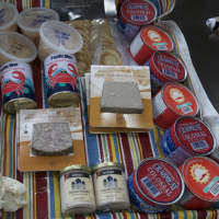 <p>Items for sale at Rowayton Seafood.</p>