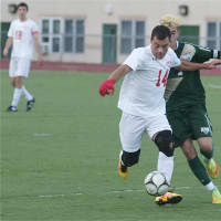 <p>Somers defeated Vestal, 3-0, in a Class A regional soccer game Wednesday at Lakeland High School.</p>