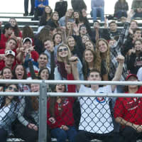<p>SOMERS STRONG! - The Somers High cheering section made its presence felt at Wednesday&#x27;s regional game at Lakeland High School.</p>