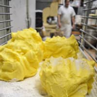 <p>Butter blends at Reinhold&#x27;s Quality Bakery.</p>