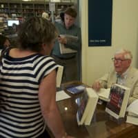 <p>William E. Leuchtenburg, author of The American President: From Teddy Roosevelt to Bill Clinton, talked about his book and had a signing session Friday.</p>