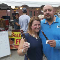 <p>Food lovers get to sample tastes from more than a dozen area vendors at the Taste of Danbury food festival.</p>