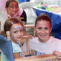 <p>Kids get their faces painted at the Taste of Danbury festival.</p>