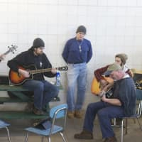<p>Shelton&#x27;s own Better Than Dirt performaed at the farmers market.</p>
