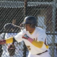 <p>The defending state champion Mamaroneck High School baseball team hit the road Tuesday to take on Mount Vernon in a game played on the Knights&#x27; home field.</p>