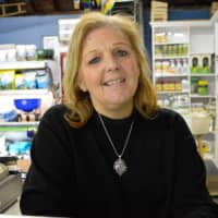 <p>Donna Dorsey in the shop at Goffle Brook Farm as the season opens.</p>
