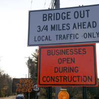 <p>Local residents and businesses are hoping these signs will be gone soon.</p>