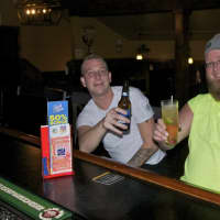 <p>Customers enjoy a cool one at Handshakes Bar &amp; Grill in Hopewell Junction.</p>