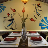 <p>Artwork abounds in the new Cinar Turkish Restaurant in Emerson.</p>