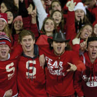 <p>12th Man leaders at Friday&#x27;s NYS Class A semifinal at Dietz Stadium.</p>