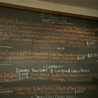 <p>A few of the choices at Northern Smoke.</p>