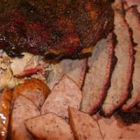 <p>Hand-runned ribs, pulled pork and chicken, smoked brisket and keilbasa from Northern Smoke.</p>