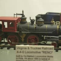 <p>One of the toy engines on display at the museum.</p>